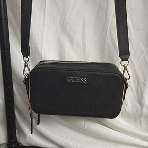 Guess small black crossbody bag NWOT